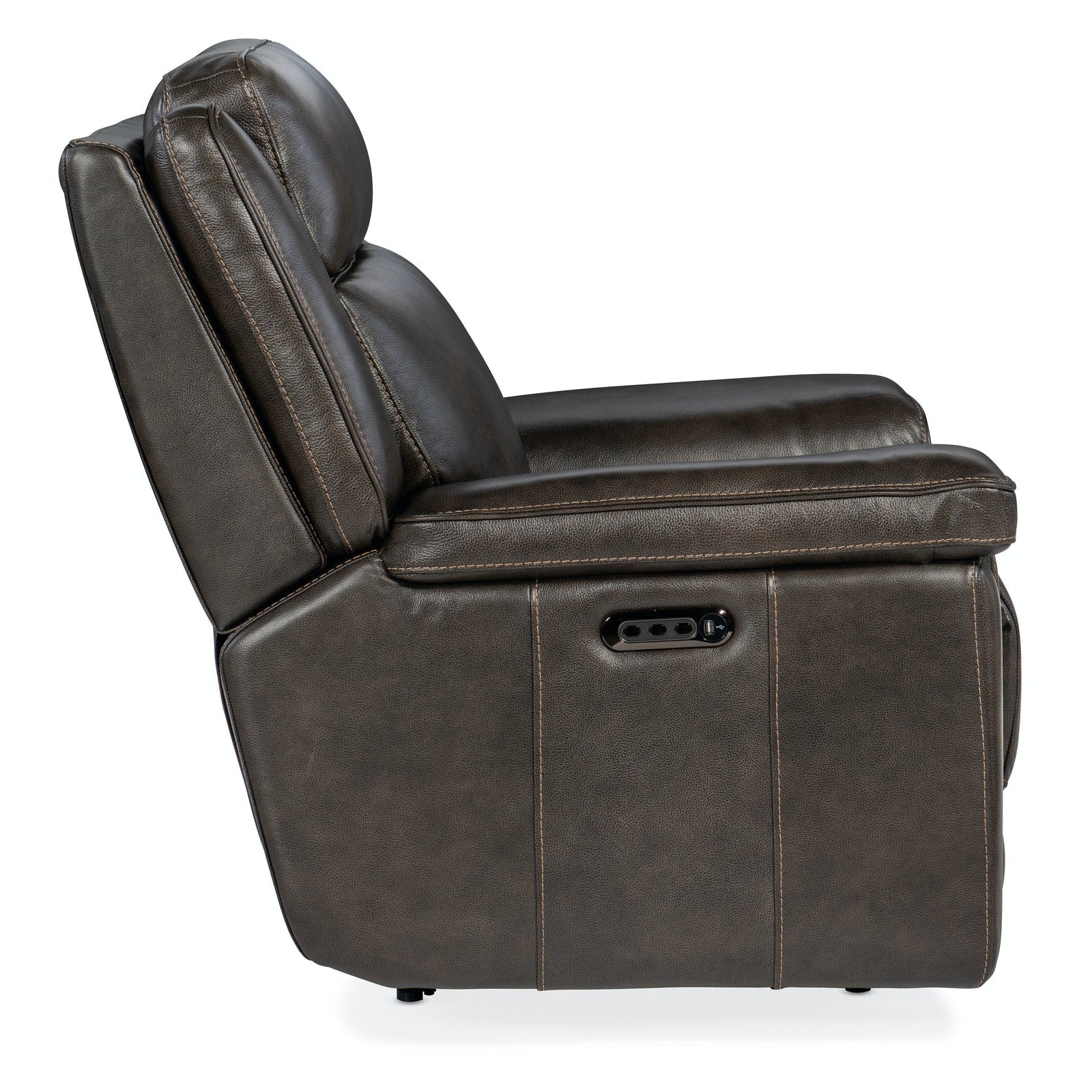 Hooker Furniture Montel Lay Flat Power Recliner with Power Headrest & Lumbar