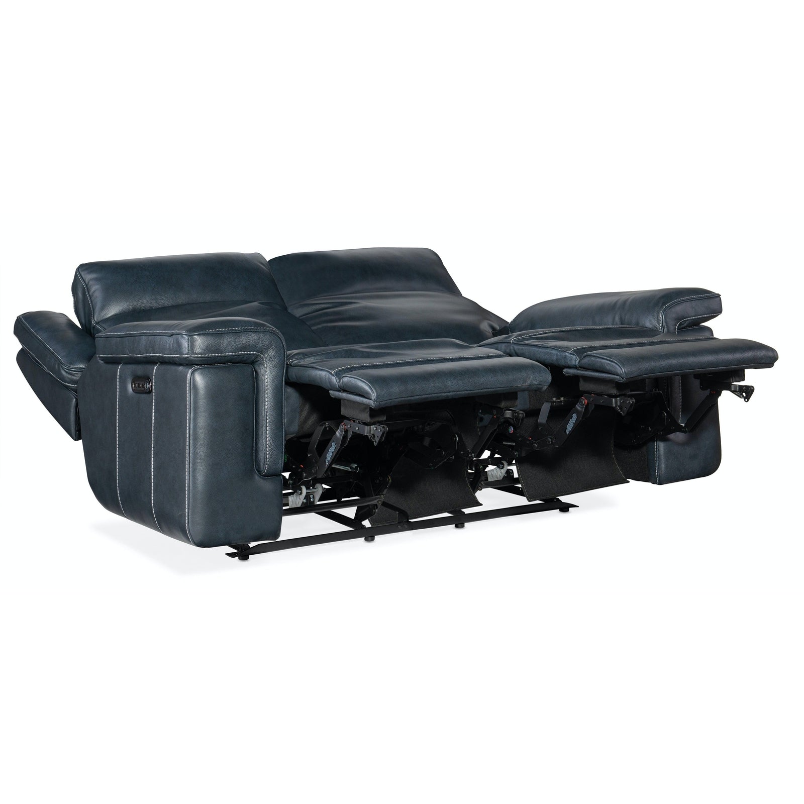 Hooker Furniture Montel Lay Flat Power Loveseat with Power Headrest & Lumbar