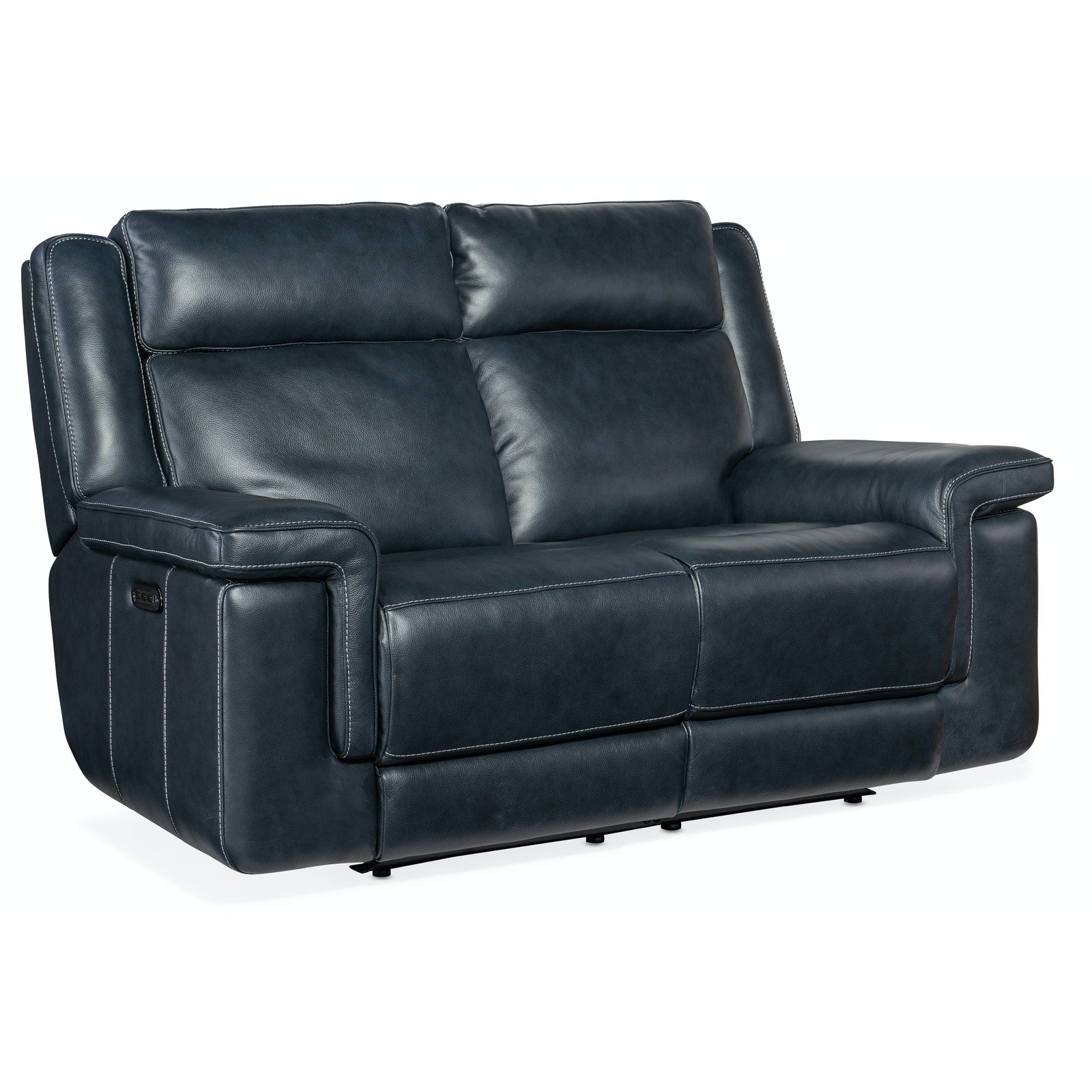 Hooker Furniture Montel Lay Flat Power Loveseat with Power Headrest & Lumbar
