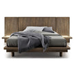 Huppe Surface Bed with Long Headboard ‐ Shelves