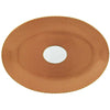 Raynaud Tresor Orange Motif N°1 Oval Dish/Platter Medium