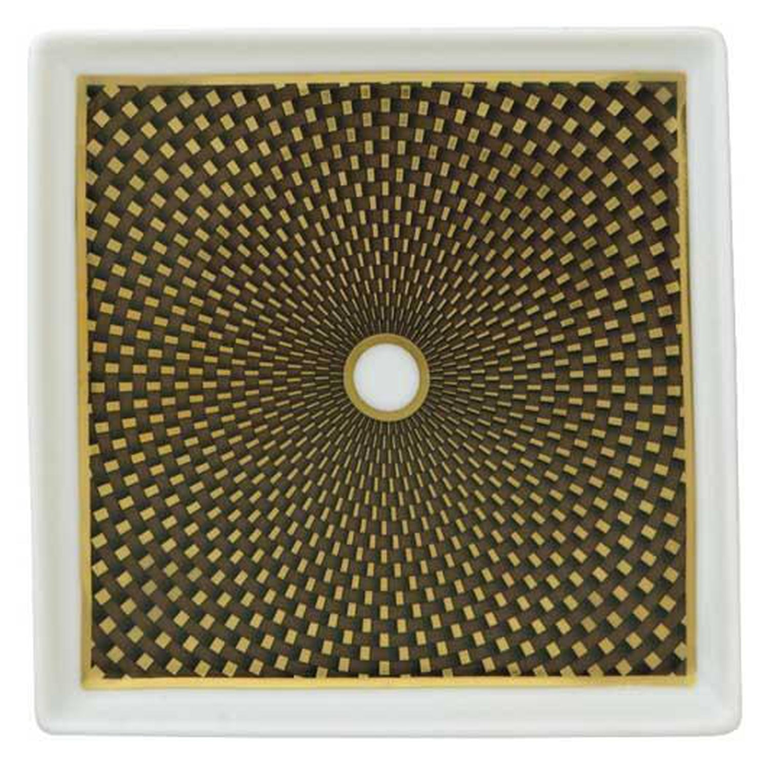 Raynaud Tresor Brown Motif N°1 Small Tray