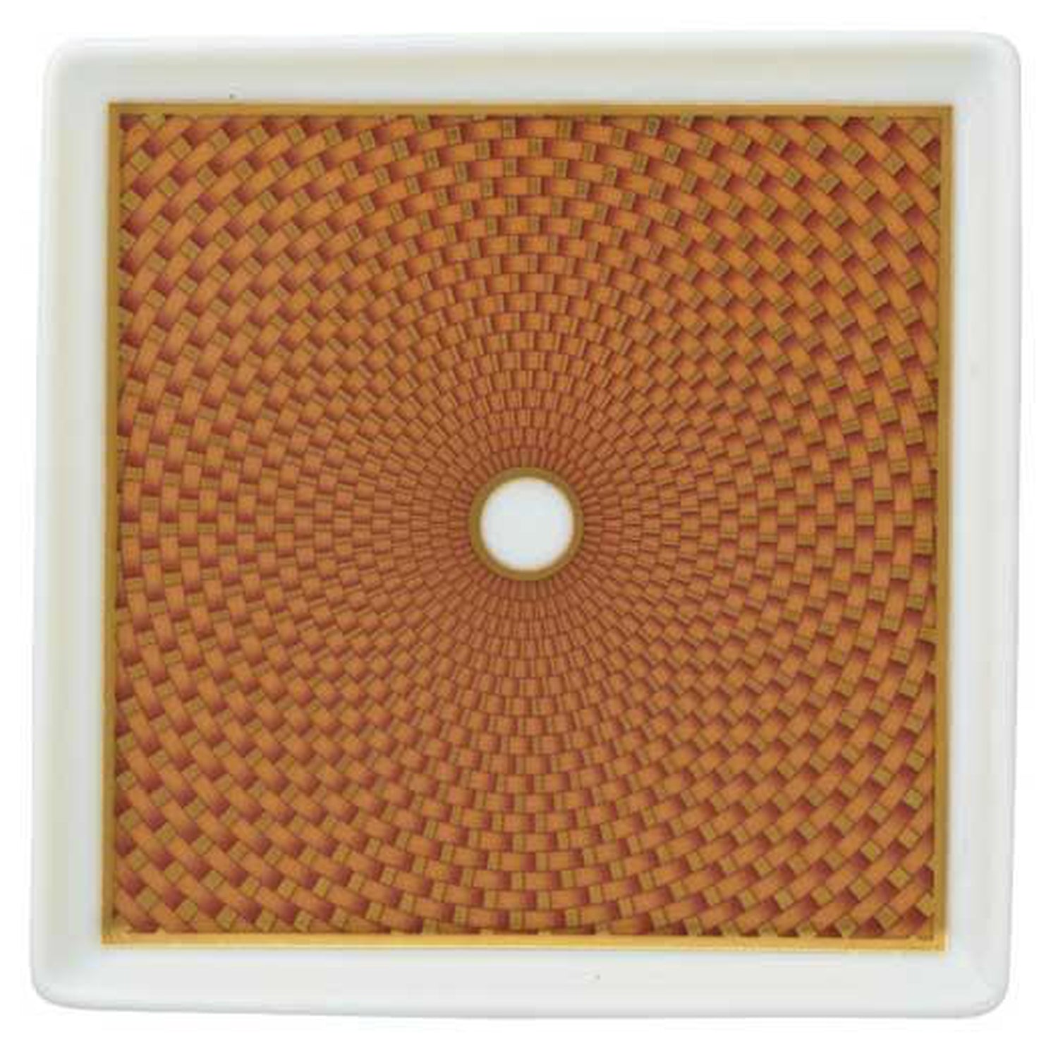 Raynaud Tresor Orange Motif N°1 Small Tray