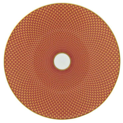 Raynaud Tresor Orange Motif N°2 Dessert Plate