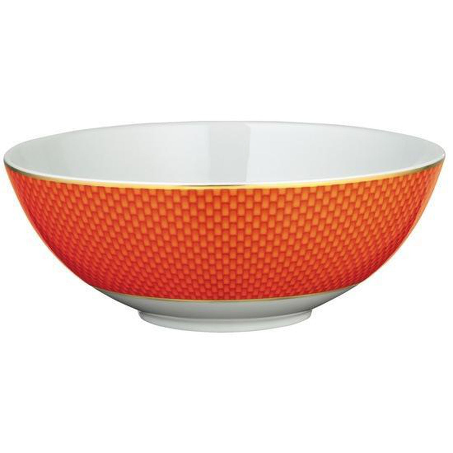 Raynaud Tresor Orange Motif N°2 Salad Bowl Small