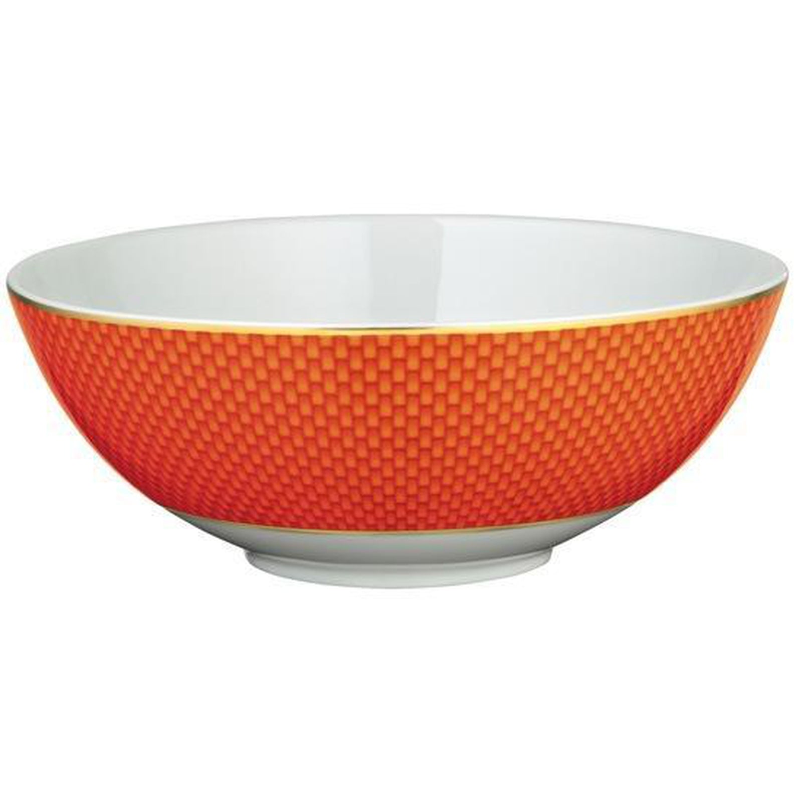 Raynaud Tresor Orange Motif N°2 Salad Bowl Small