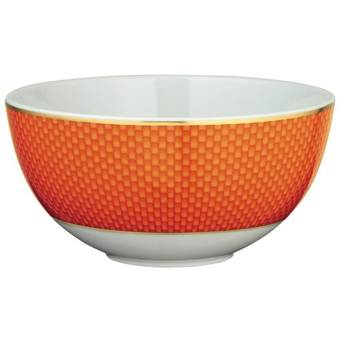 Raynaud Tresor Orange Motif N°2   Bowl