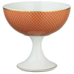Raynaud Tresor Orange Motif N°2 Sundae Glass