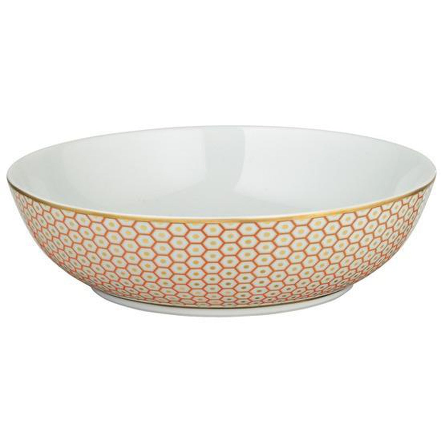 Raynaud Tresor Orange Motif N°3 Breakfast Coupe