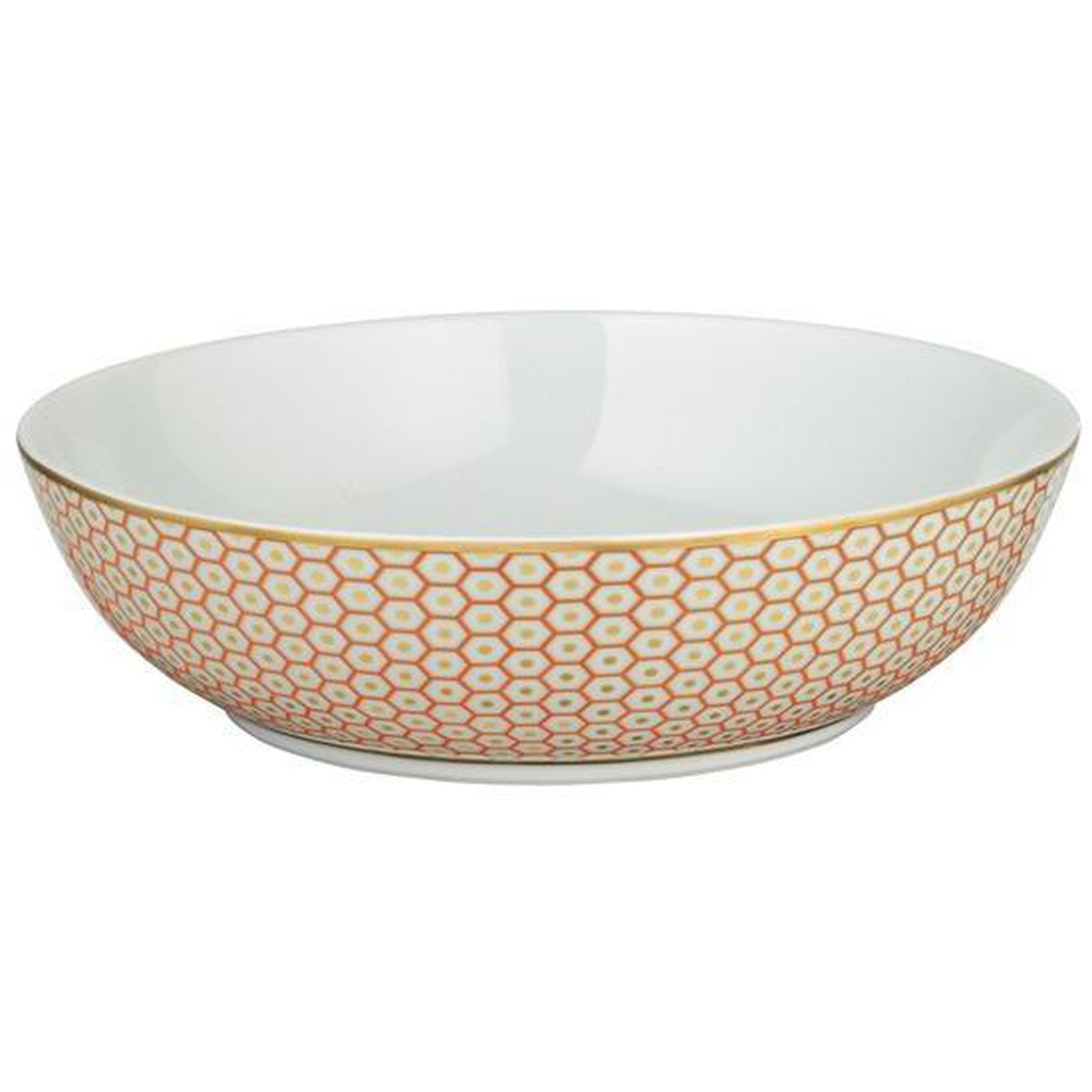 Raynaud Tresor Orange Motif N°3 Breakfast Coupe