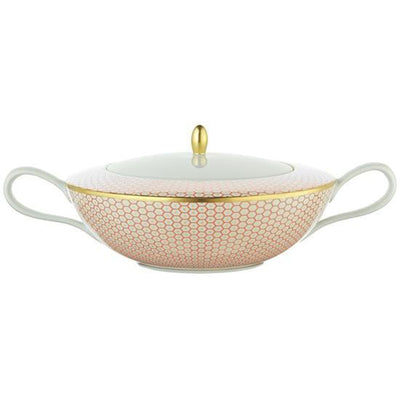 Raynaud Tresor Orange Motif N°3 Soup Tureen
