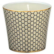 Raynaud Tresor Brown Motif N°3 Candle Pot Rd. Gbx