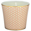 Raynaud Tresor Orange Motif N°3 Candle Pot Rd. Gbx