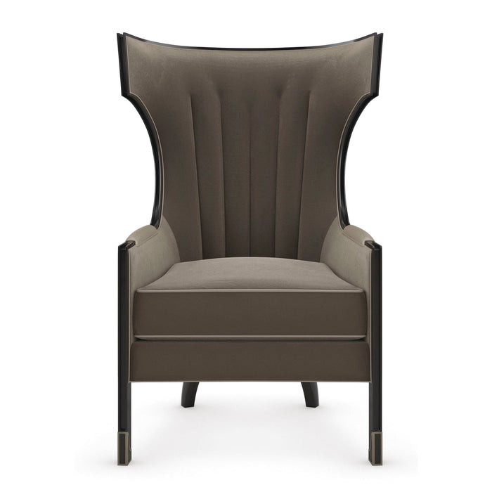 Caracole Upholstery Wing Tip Wing Chair