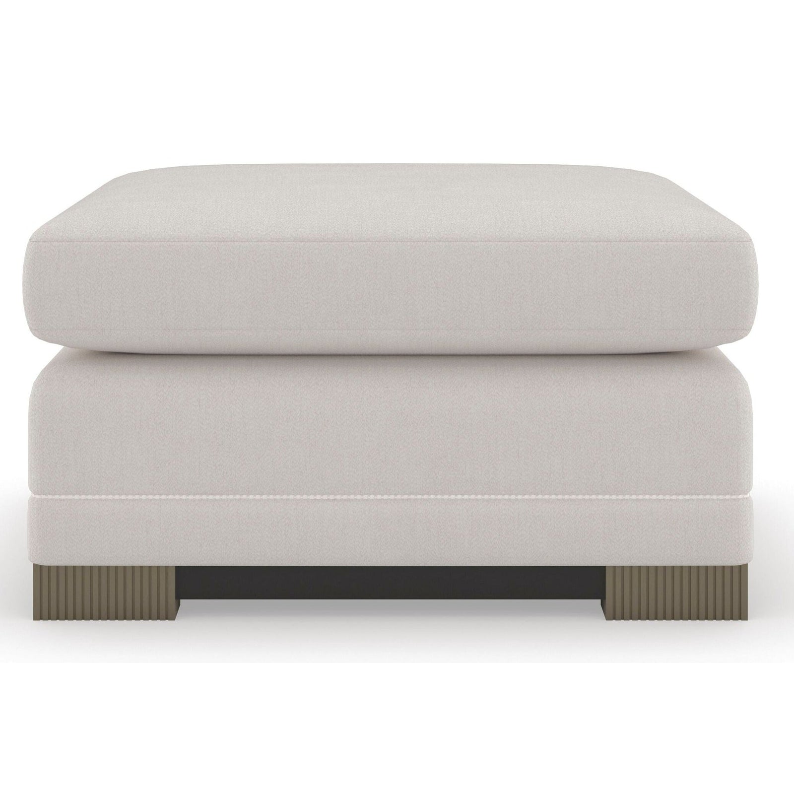 Caracole Upholstery Deep Retreat Edge Ottoman