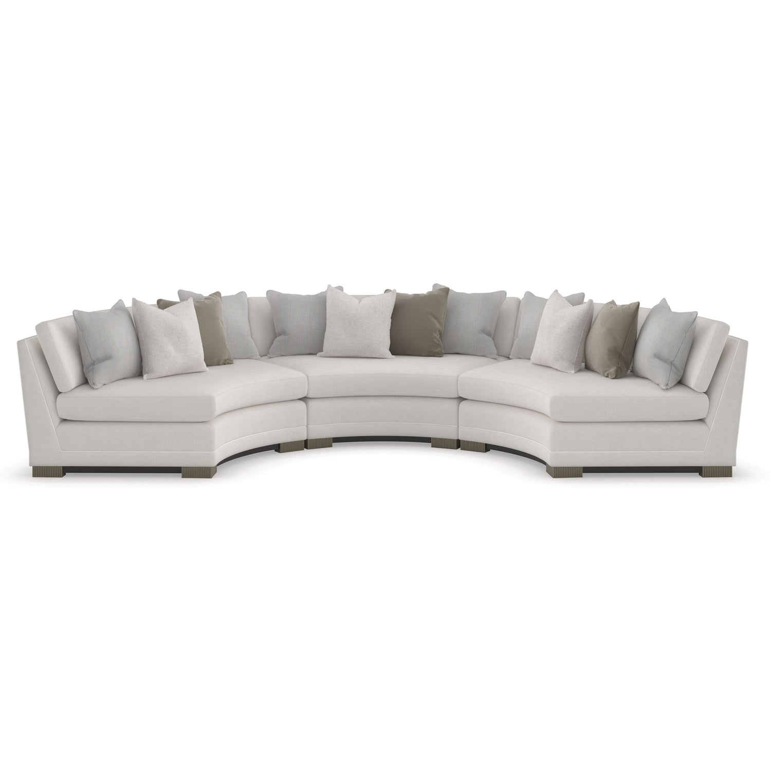 Caracole Upholstery Deep Retreat U-Shaped Sectional