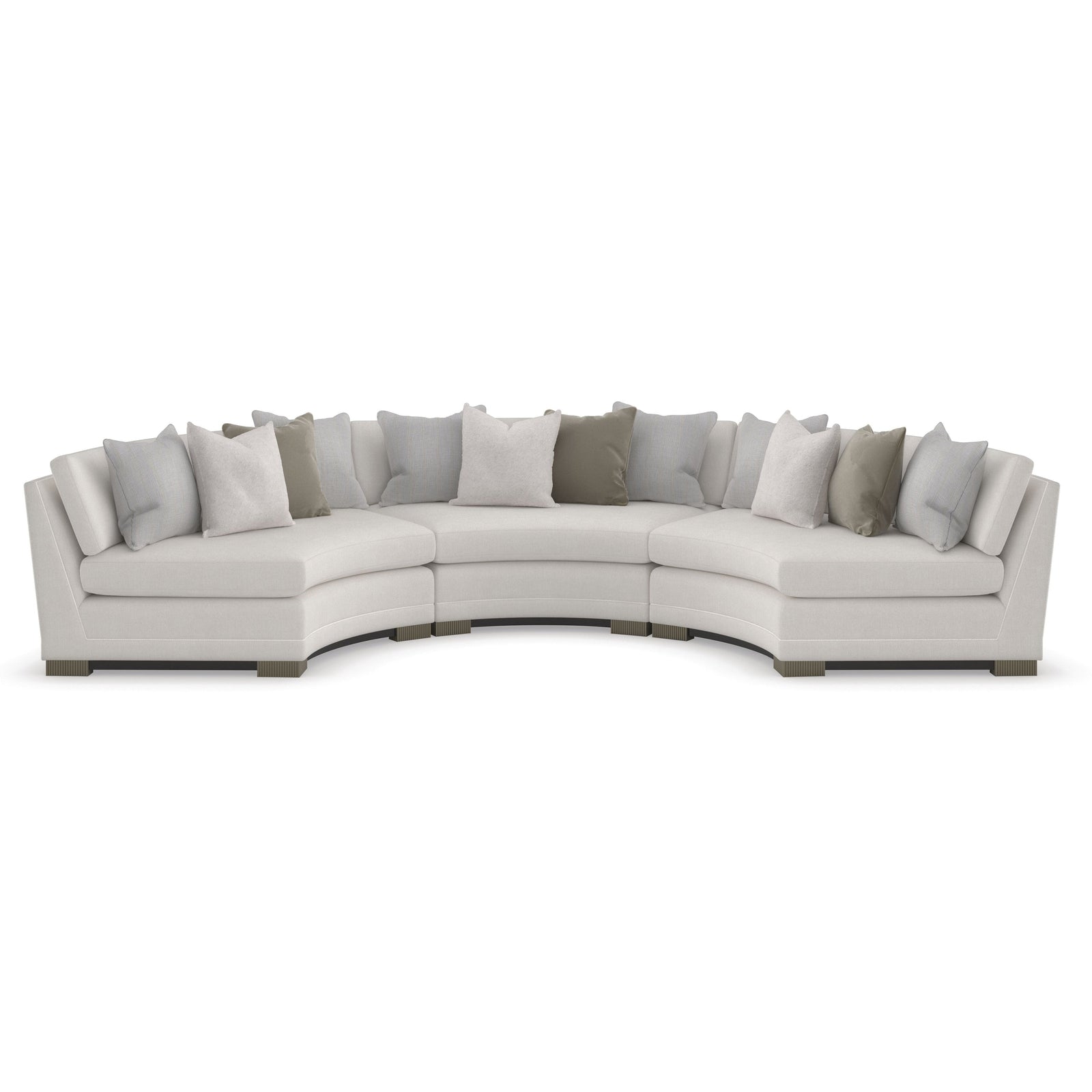 Caracole Upholstery Deep Retreat U-Shaped Sectional