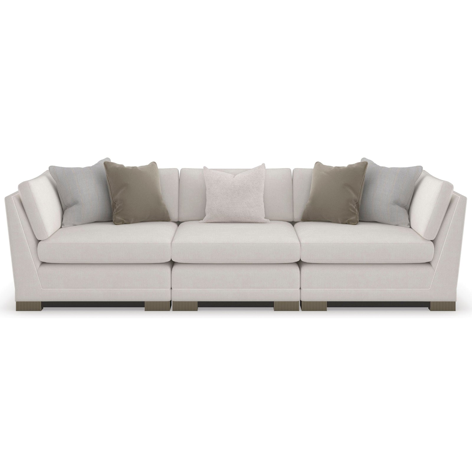 Caracole Upholstery Deep Retreat L-Shaped Sectional