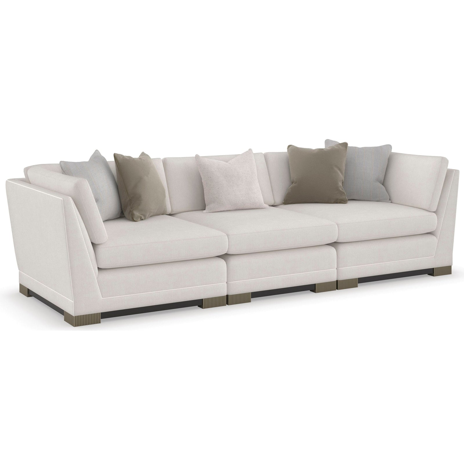 Caracole Upholstery Deep Retreat L-Shaped Sectional