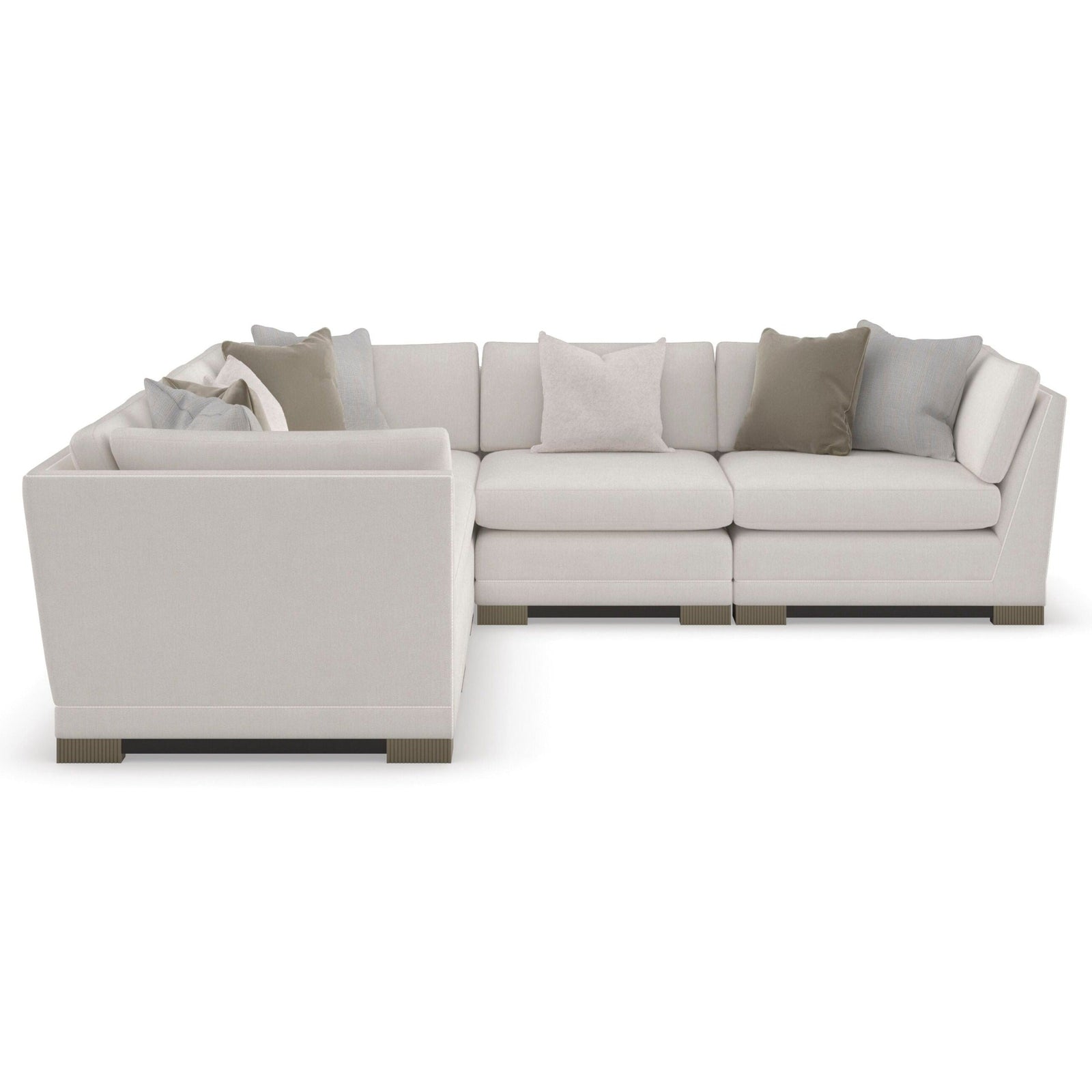 Caracole Upholstery Deep Retreat L-Shaped Sectional