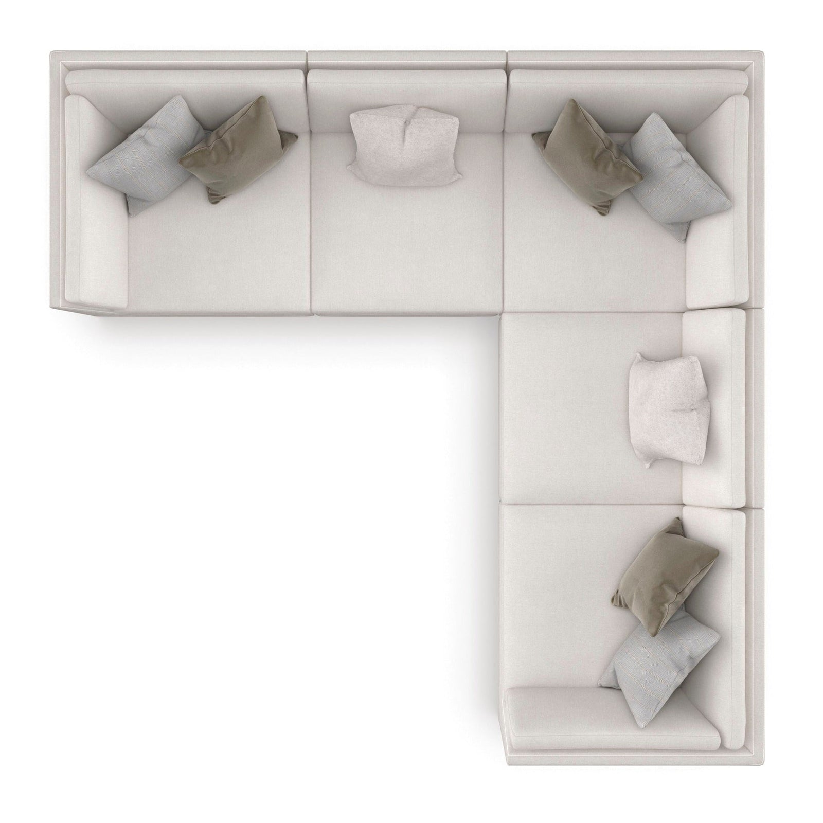 Caracole Upholstery Deep Retreat L-Shaped Sectional