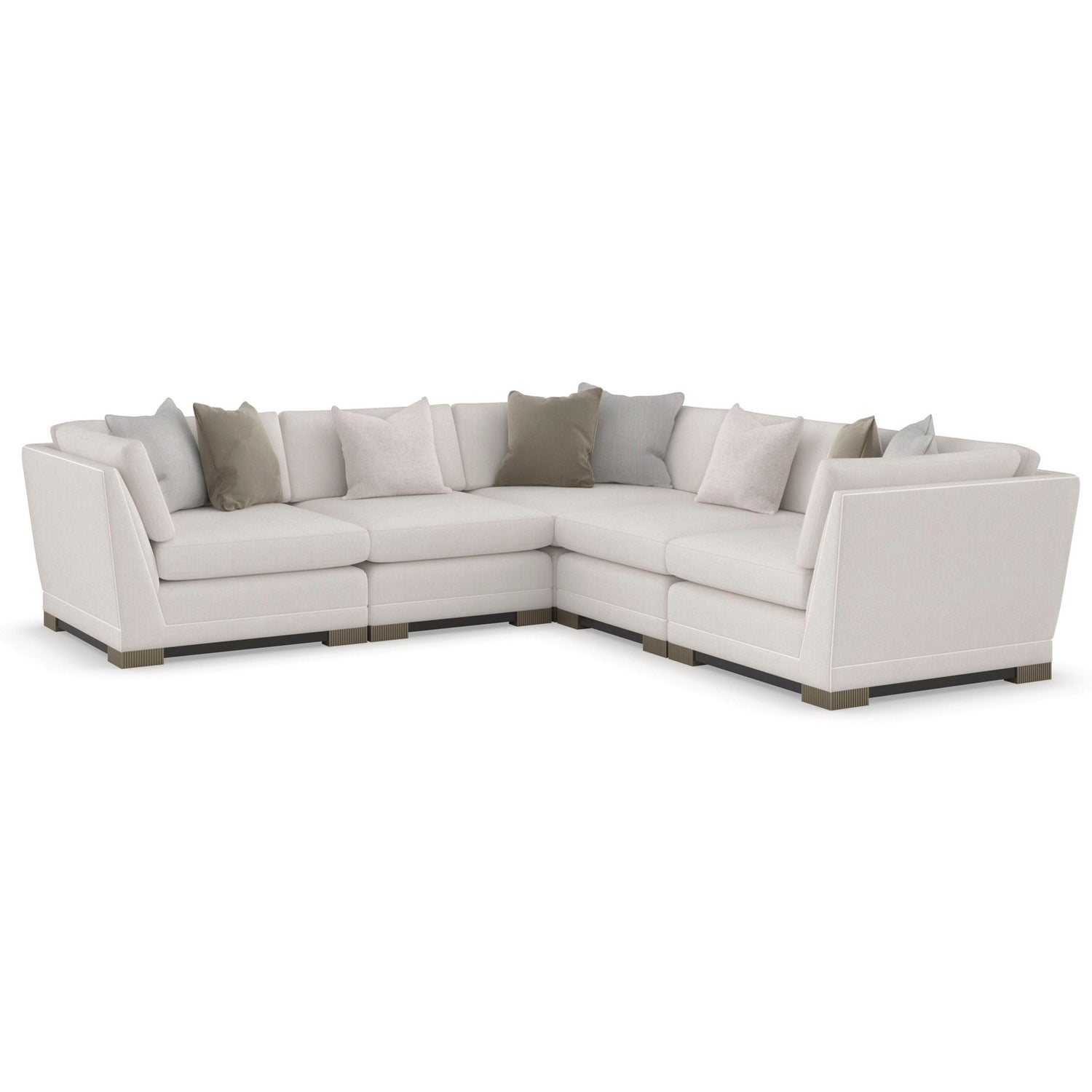 Caracole Upholstery Deep Retreat L-Shaped Sectional