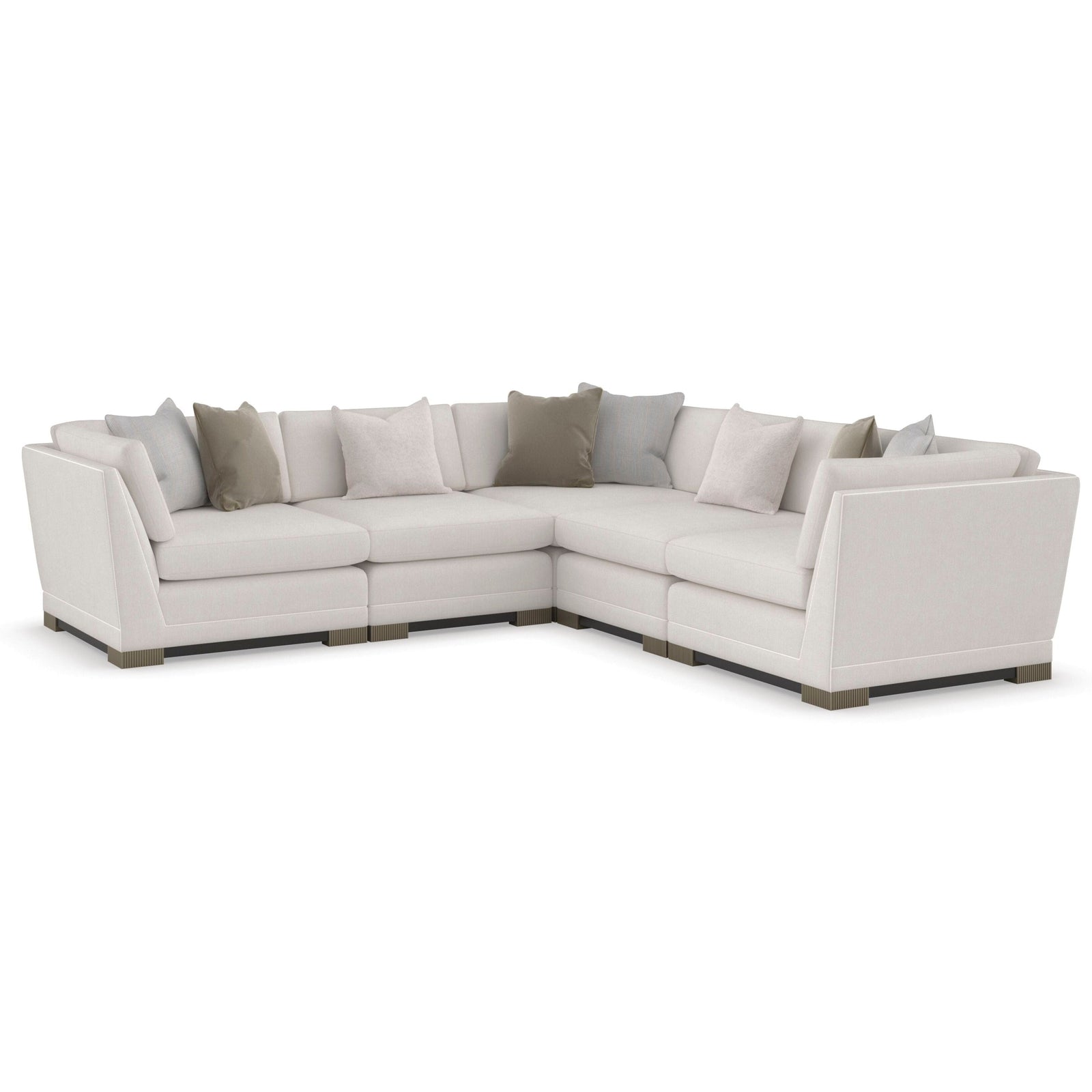 Caracole Upholstery Deep Retreat L-Shaped Sectional