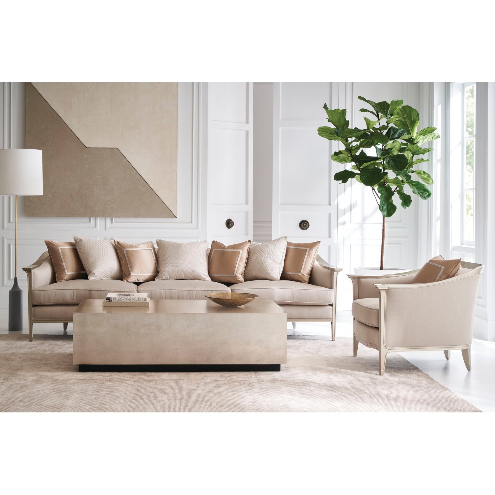 Caracole Upholstery Eaves Drop Accent Chair