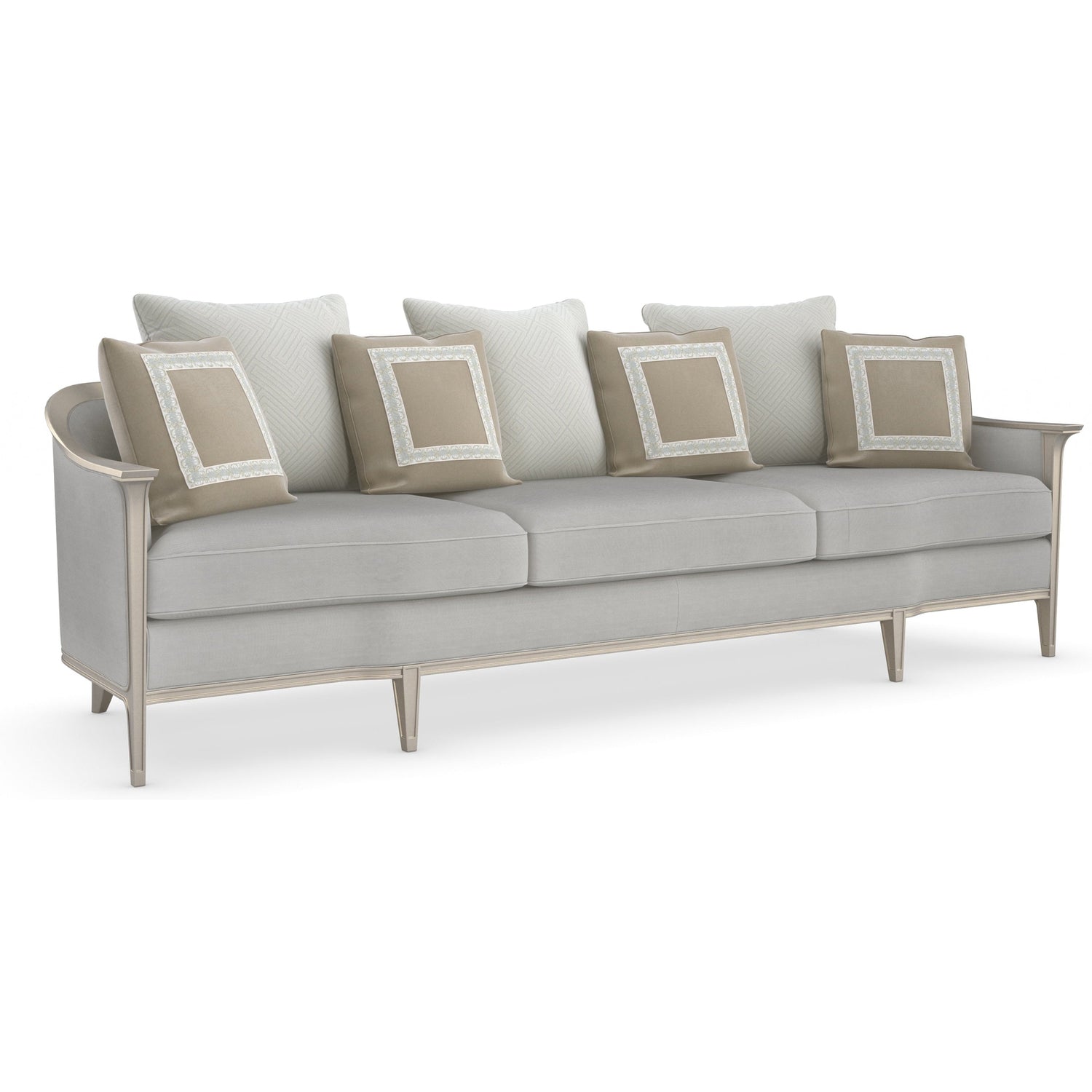 Caracole Upholstery Eaves Drop Sofa 110