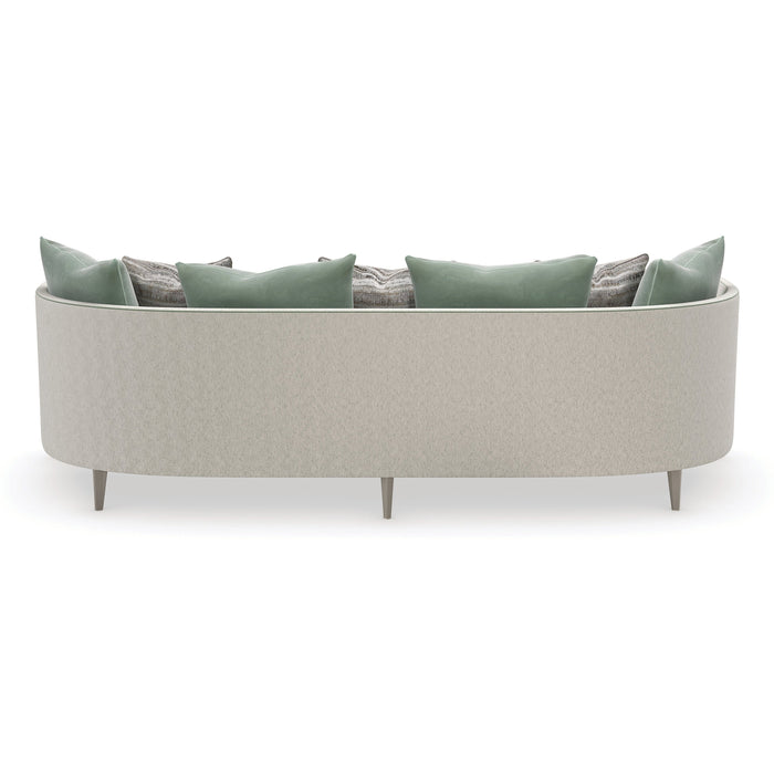 Caracole Upholstery Piping Hot Sofa 110 DSC