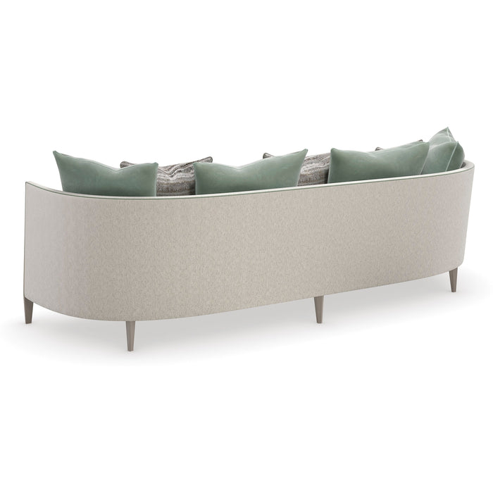 Caracole Upholstery Piping Hot Sofa 110 DSC