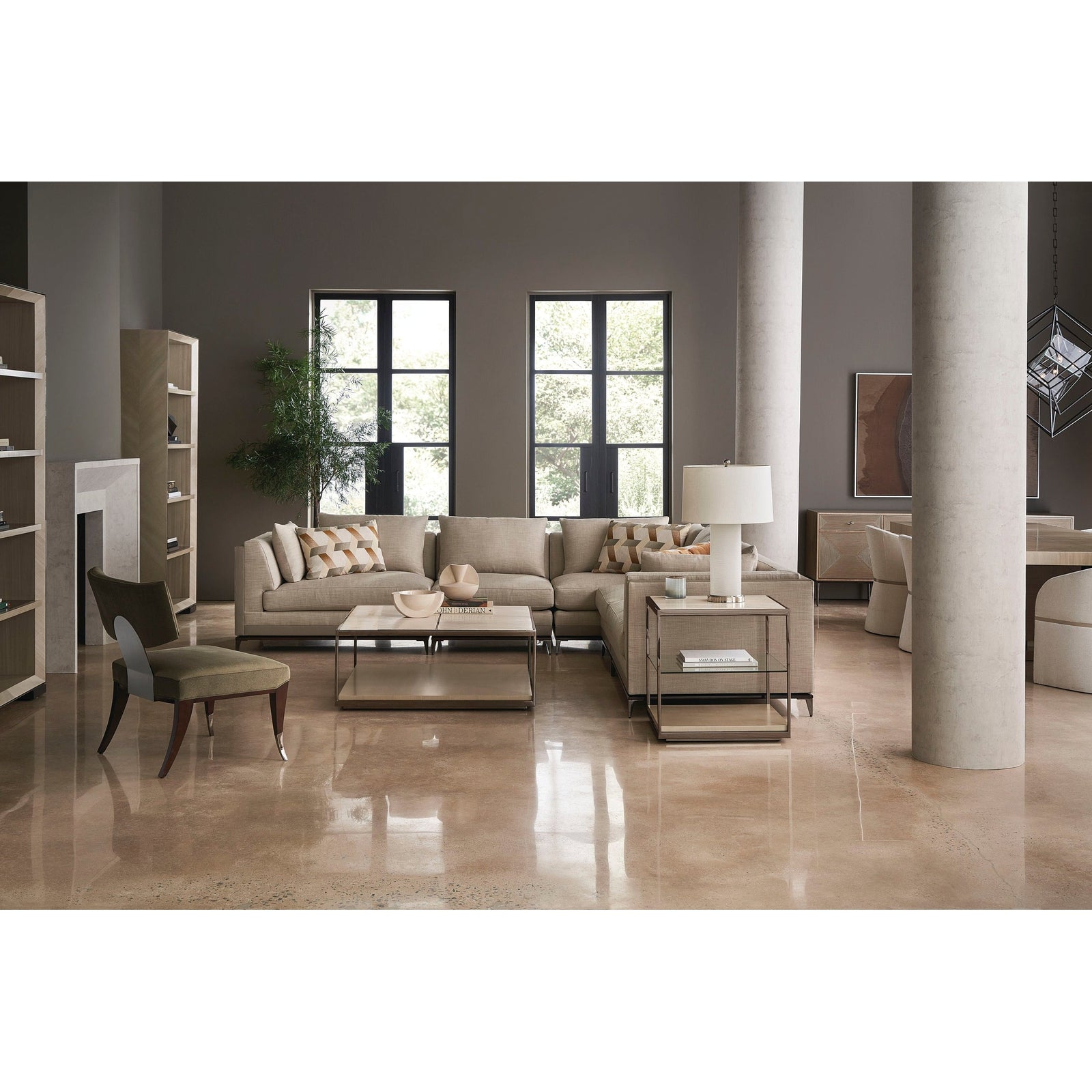 Caracole Classic Cartesian Cocktail Table
