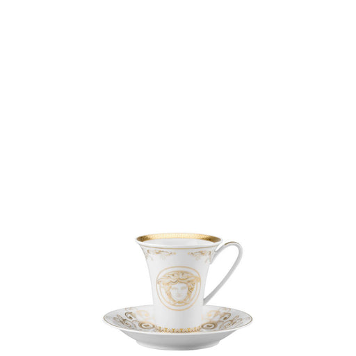 Versace Medusa Gala Gold Coffee Cup & Saucer