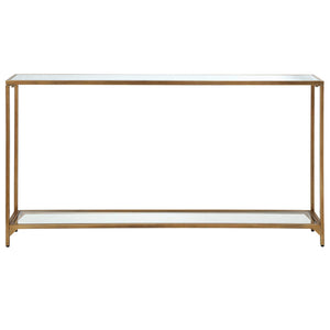 Modern Accents Narrow Iron Console Table