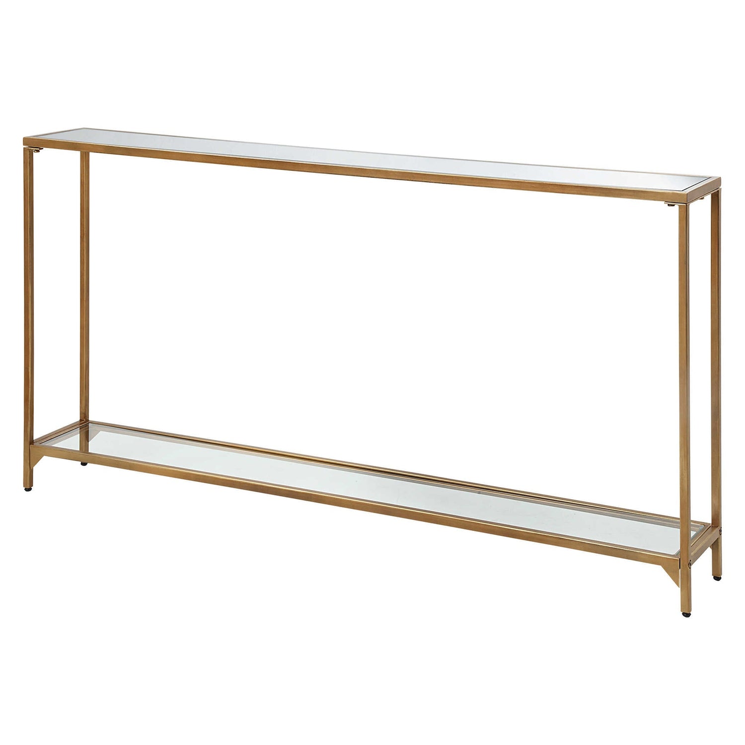 Modern Accents Narrow Iron Console Table